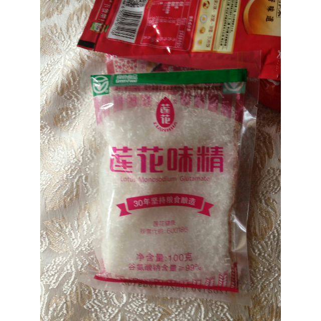 莲花99味精100g袋