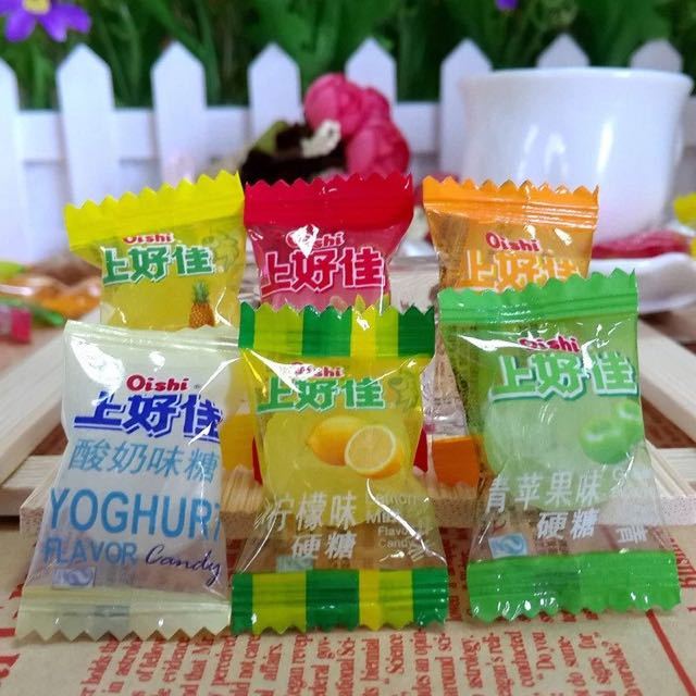上好佳 什锦味水果糖硬糖喜糖果500g 什锦果味零食品