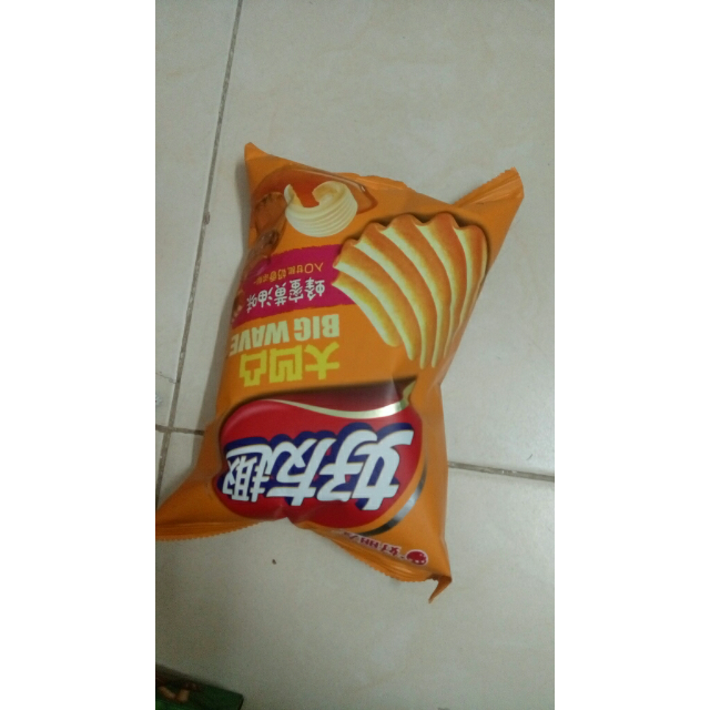 好丽友orion好友趣薯片蜂蜜黄油味75g15g