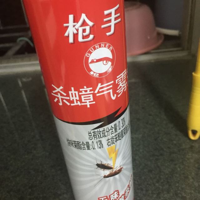 枪手杀蟑气雾剂无味400毫升