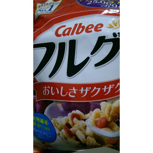 日本进口卡乐比calbee水果麦片水果颗粒果仁谷物即食早餐麦片