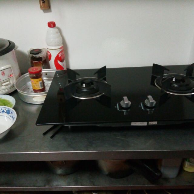 皇嘉雨林燃气灶嵌入式煤气灶台嵌两用钢化玻璃家用大火力双灶聚能节能