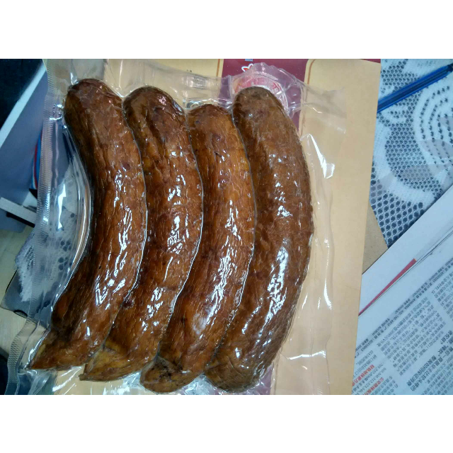 秋林 里道斯红肠 哈尔滨碳烤秋林香肠肉类盒装500g