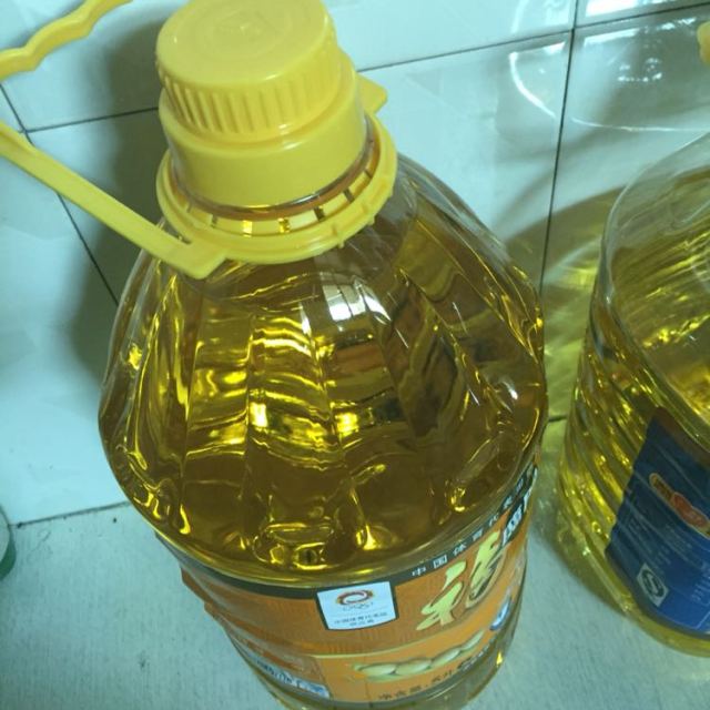 中粮福临门一级大豆油5l桶家用装精炼一级食用油