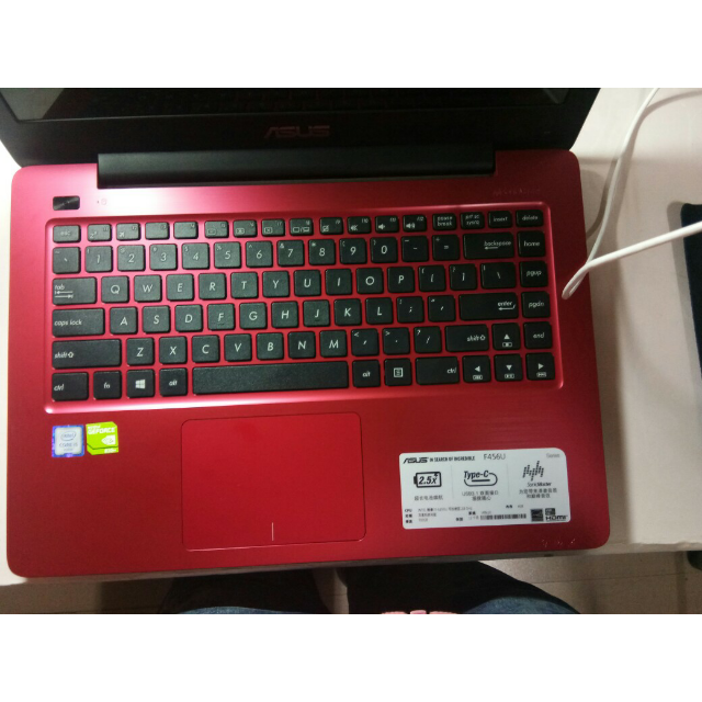 华硕asusf456uj14英寸笔记本i562004g500ggt9202g独显红色win10