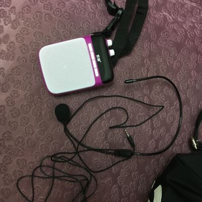 索爱s-518小蜜蜂 无线扩音器 教学腰挂教学无线教师专用扩音机 嫣紫红