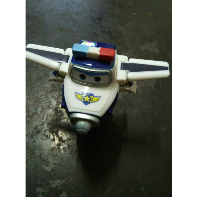 奥迪双钻auldey超级飞侠儿童玩具男孩益智迷你变形包警长710050