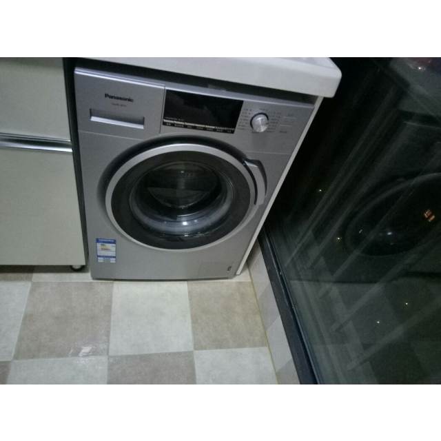 松下(panasonic) xqg80-e8122 8公斤 大容量 静音节能 泡沫洗 智能