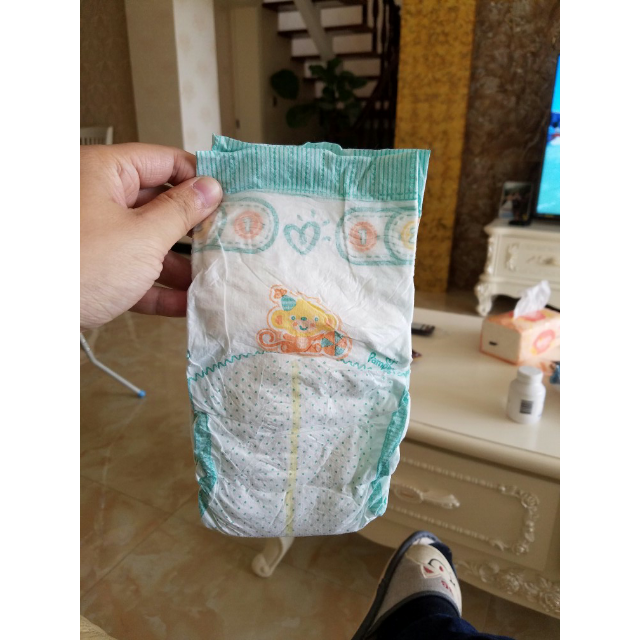 帮宝适pampers超薄干爽绿帮纸尿裤l码164片婴儿男女宝宝透气尿不湿