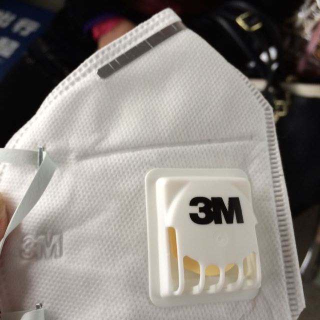 5防颗粒物口罩带呼吸阀耳带式 6只精装 3m 9001v 防雾霾防pm2.