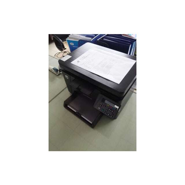 惠普hp color laserjetpro mfp m177fw无线网络彩色激光多功能打印机