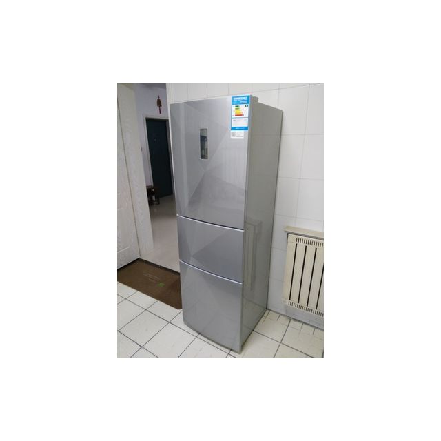 海尔(haier) 216升 三门智能电脑温控小型家用冰箱bcd-216sdegu1高清