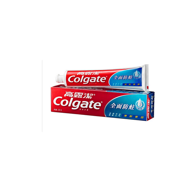 高露洁colgate全面防蛀牙膏清新薄荷250g