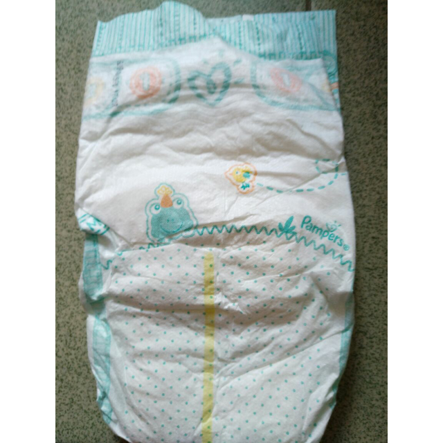 pampers超薄干爽透气婴儿纸尿裤尿不湿正品新生儿nb96片05kg国产