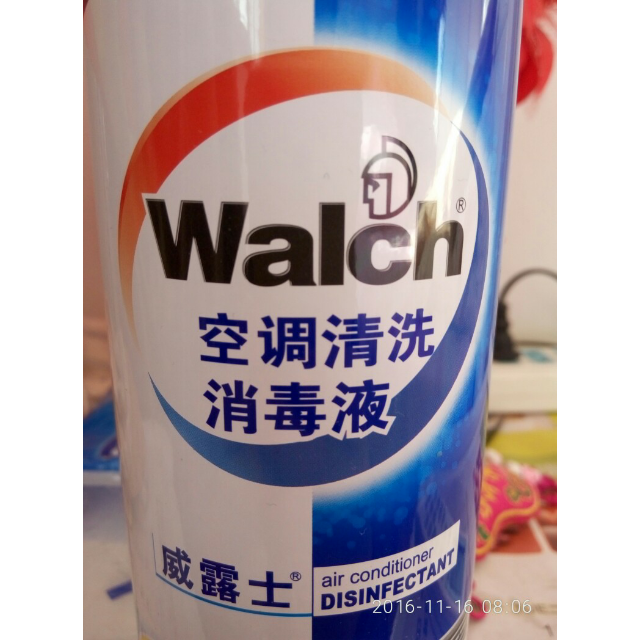 威露士walch空調清洗消毒液消毒劑500ml免洗速幹櫃機掛機車用通用噴霧