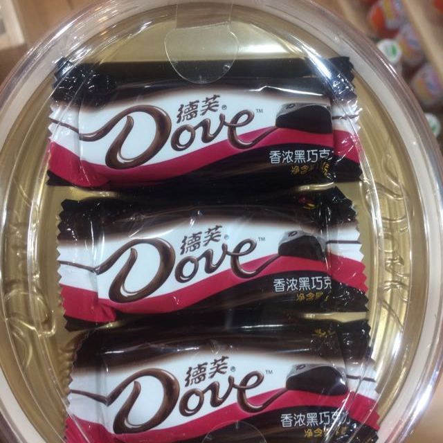 【苏宁易购超市】德芙香浓黑巧克力碗装252g