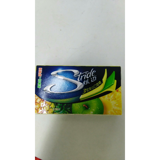 > 炫迈三层夹心无糖口香糖苹果菠萝12片 26.4g商品评价 > 还不错