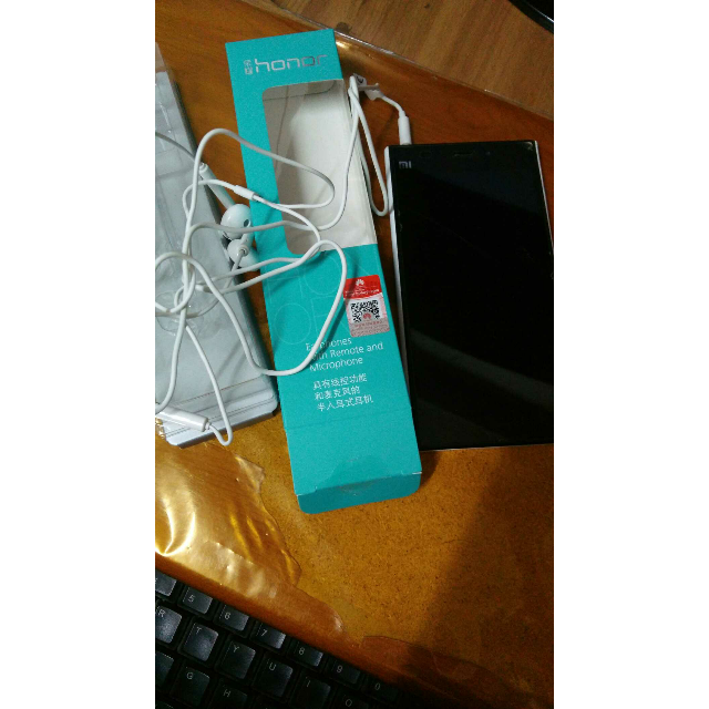 华为(huawei)荣耀(honor)am115 半入耳式 有线耳机 三键有线控 带麦