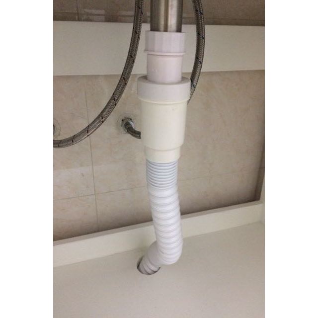 jomoo九牧洗脸盆不锈钢防臭下水器翻版下水器配件面盆下水管套装91105