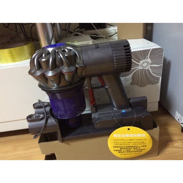 戴森(dyson) 吸尘器 v6 motorhead 手持式家用除螨无线无绳 dc62