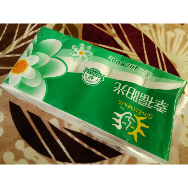 > 幸福阳光 卷纸 3层80g10卷 中卷 无芯卷纸 卫生纸商品评价 > 双十一