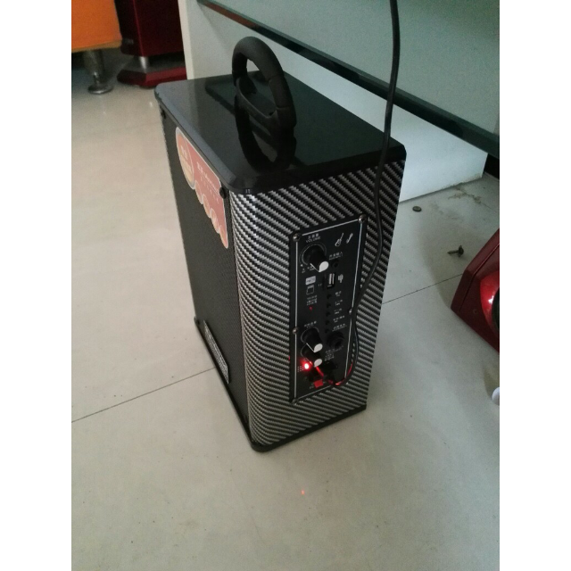 金正nintaus多媒体广场舞拉杆音箱 8英寸便携式一体机户外电瓶音响