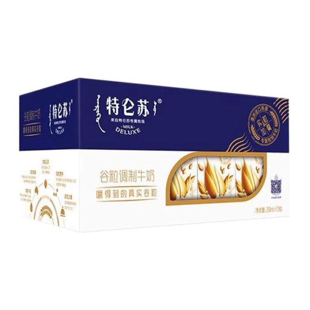 特仑苏谷粒牛奶250ml12盒