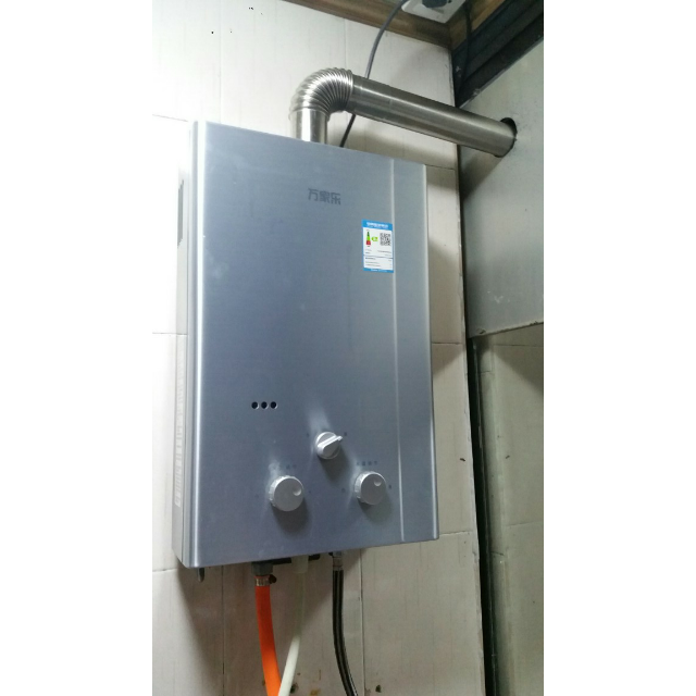 万家乐燃气热水器jsq168l2拉丝银8升液化气