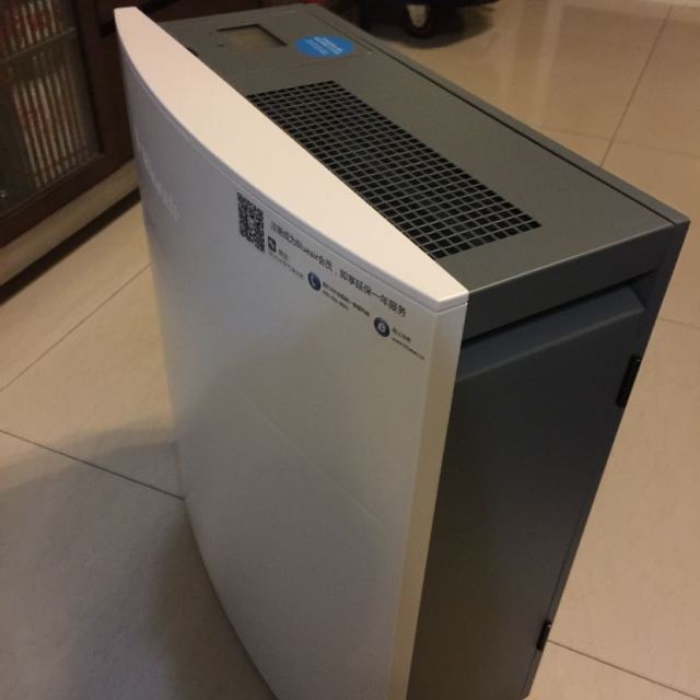 布鲁雅尔blueair家用空气净化器270eslim除甲醛异味cadr值250噪音值58