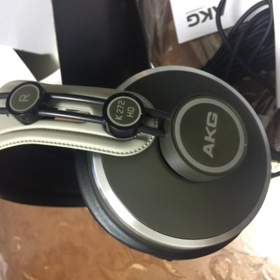 akg/爱科技 k272hd 头戴式专业录音级hifi发烧音乐耳机