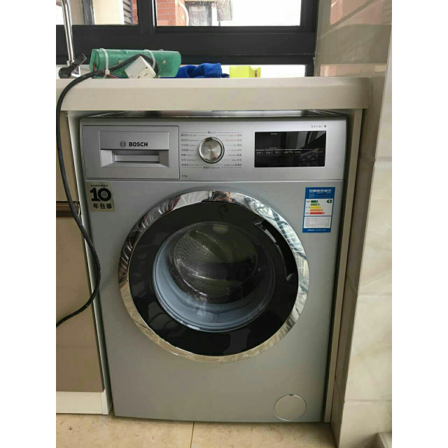 博世(bosch) xqg80-wan201680w 8公斤 变频降噪滚筒洗衣机(银色)