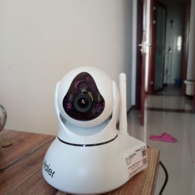 【1元购】海尔(haier)云台摄像头 智能摄像机 高清夜视 wifi 网络摄像