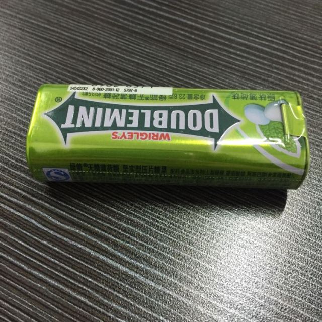 绿箭无糖薄荷糖原味薄荷口味35粒238g