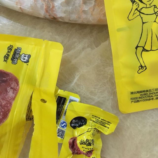 【周黑鸭_真空小包装】卤鸭脖140g*3湖北特产真空肉类卤味零食小吃