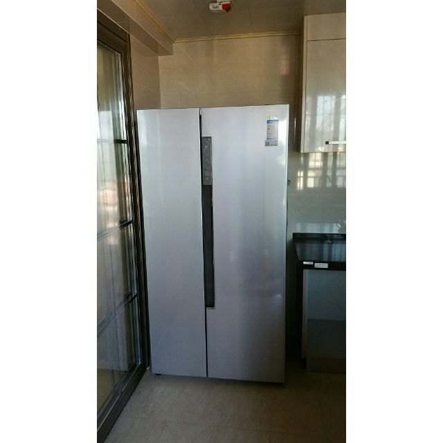 海尔(haier) bcd-572wdenu1 海尔572升云智能变频风冷无霜冰箱(炫沙银