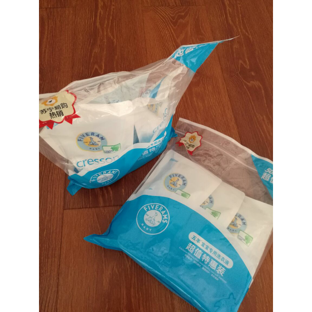 五羊(fiverams)宝宝专用洗衣液 儿童婴儿洗衣液500mlx3包