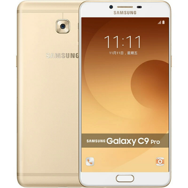> 三星galaxy c9pro(c9000)6 64g 枫叶金 全网通 4g手机 双卡双待商品