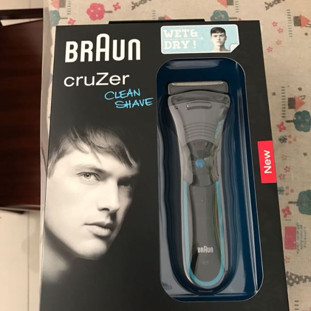 博朗braun电动剃须刀cruzer6cleanshave