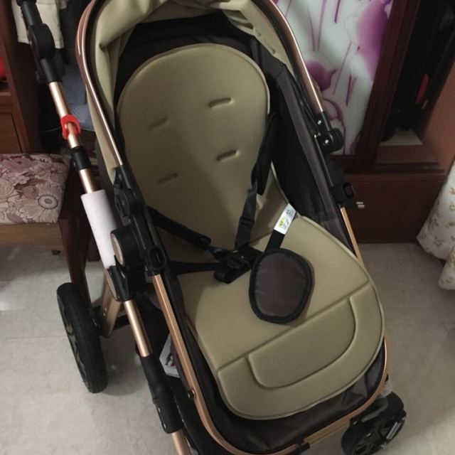 belecoo贝丽可婴儿推车夏季可座躺轻便折叠减震高景观宝宝婴儿车 加州