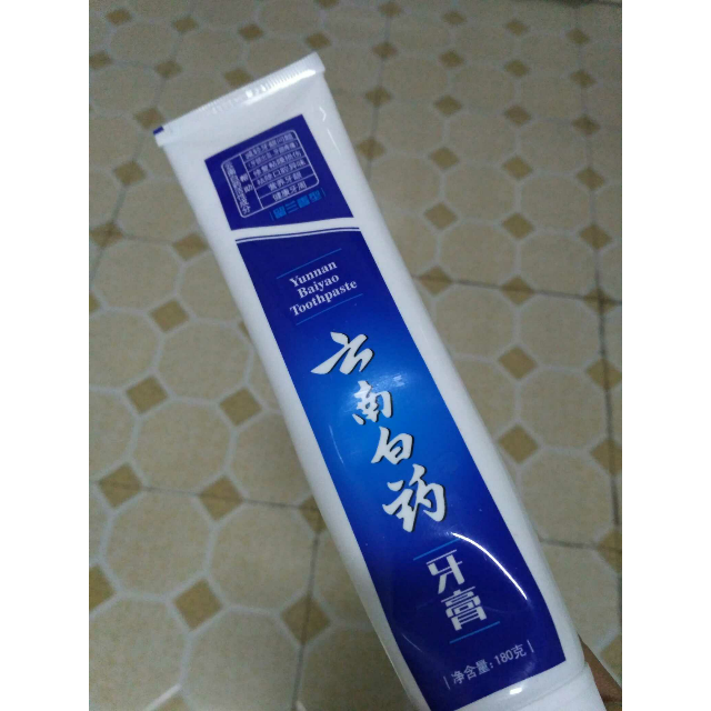 云南白药yunnanbaiyao牙膏留兰香型180g3支装
