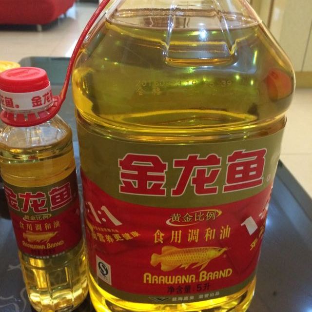 金龙鱼黄金比例食用调和油5l