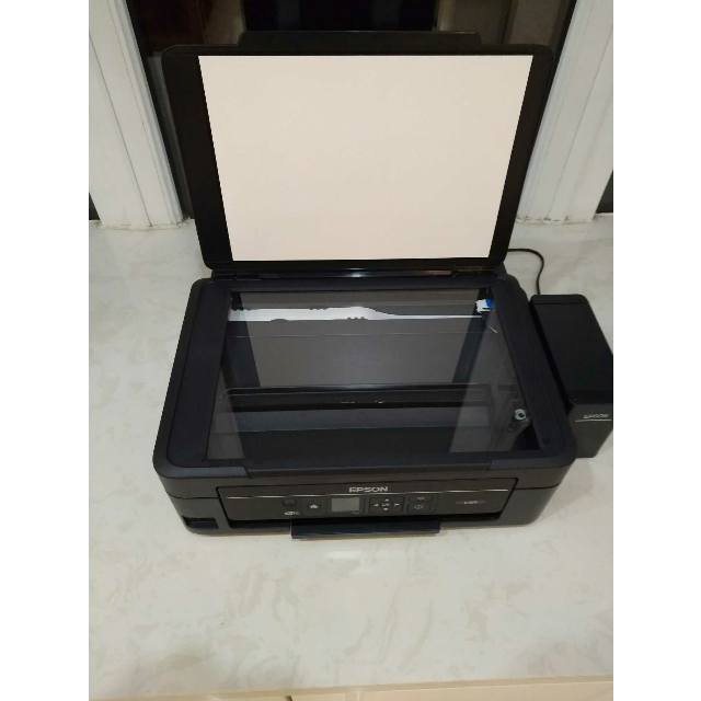 爱普生(epson)l455 墨仓式无线一体机(打印 复印 扫描 云打印 wifi)