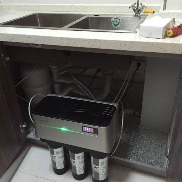 安吉尔(angel)j1205-rob8c 净水器 抑菌炫银款 反渗透 家用超滤净纯直