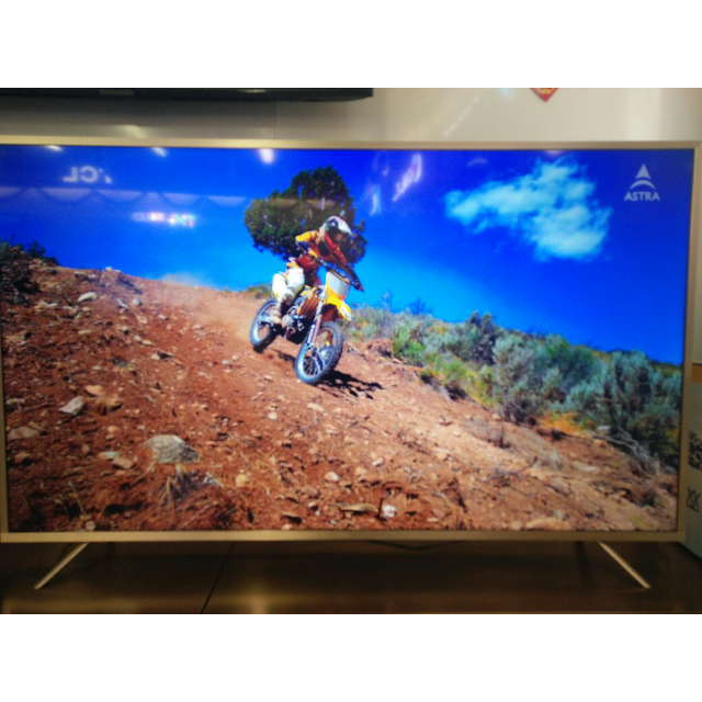 tcll65p2ud65英寸真4k全生态hdr人工智能21核安卓智能led电视香槟金