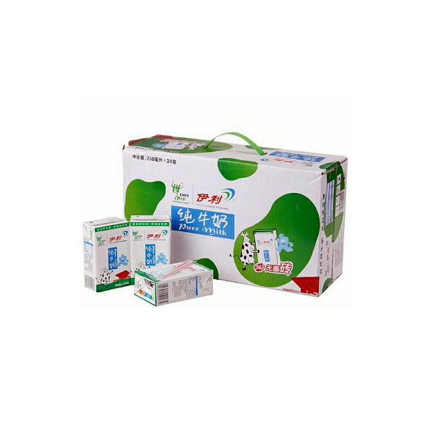 【苏宁易购超市】伊利 纯牛奶 常温纯奶 礼盒装 250ml*16盒