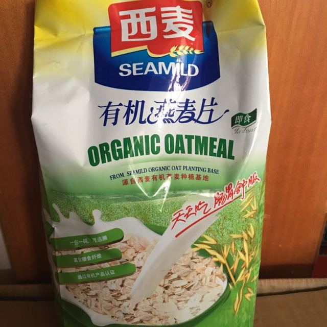 西麦seamild冲饮谷物有机燕麦片即食720g
