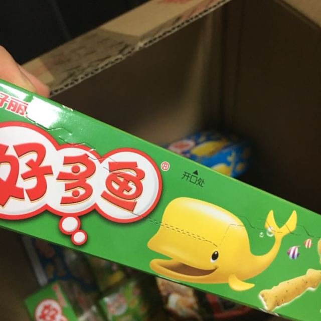 【苏宁易购超市】好丽友好多鱼(鲜香海苔味)33g/盒