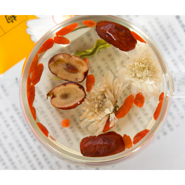 【买二付一】天方100g枸杞菊花八宝茶 花草茶甘草绿茶组合型 内含小