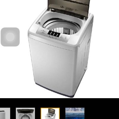 美的(midea) mb55-v3006g 5.5公斤全自动波轮大5公斤迷你小洗衣机