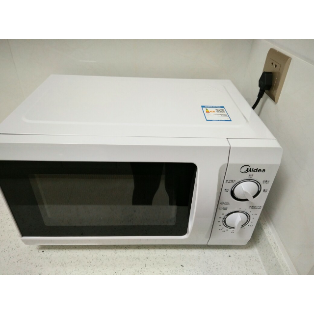 美的(midea) m1-211a 微波炉 白色 21l 经典实用